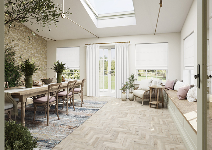 Medina, Ivory - Roman Blind - Image 6